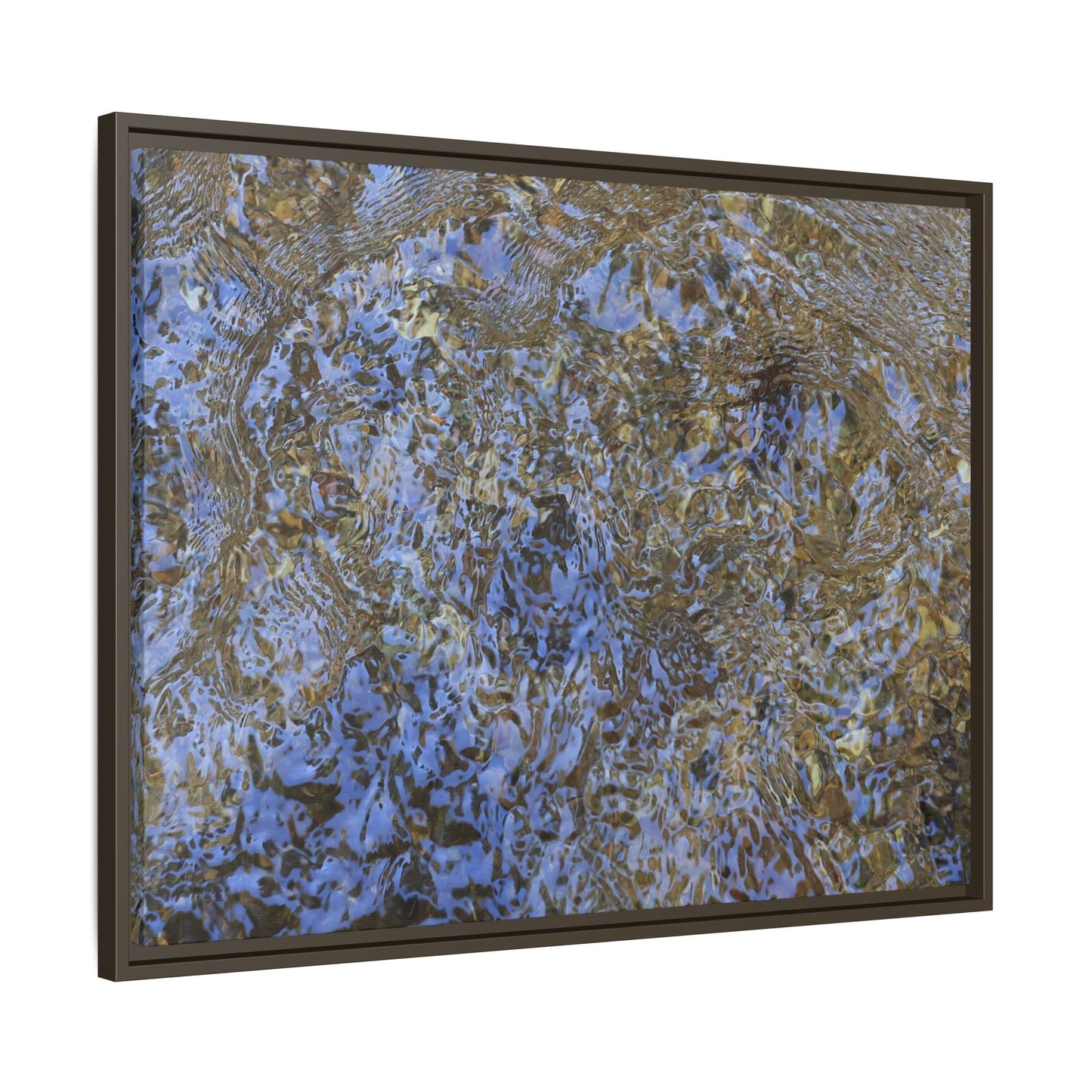 Aquatic Reflections - Unique Stretched Canvas Wall Art