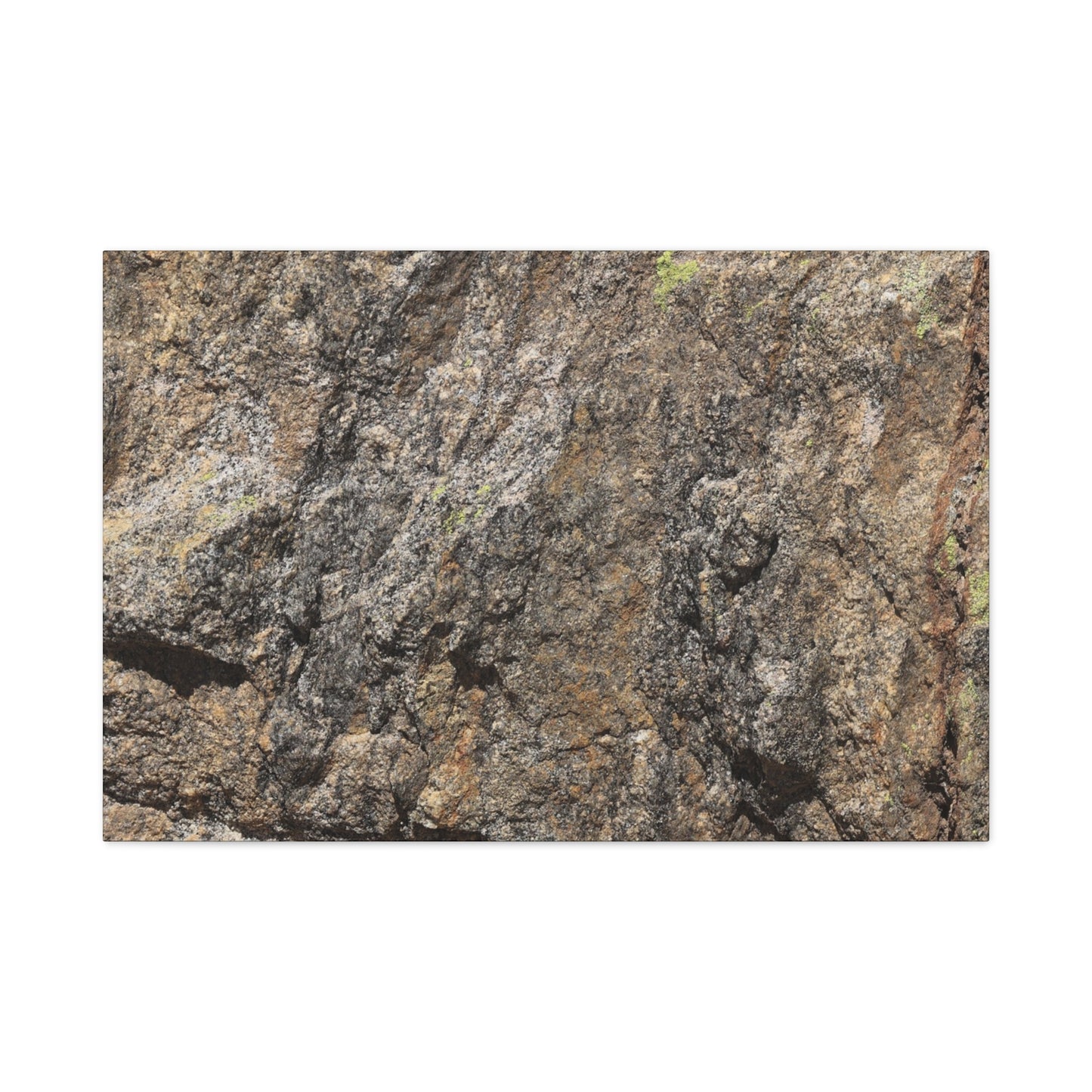 Weathered Stone Secrets - Unique Frameless Canvas Wall Art