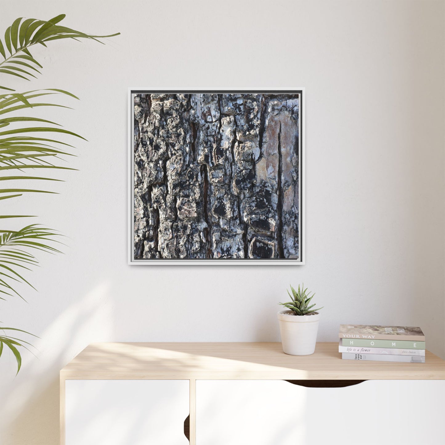 The Bark Chronicles - Unique Stretched Canvas Wall Art