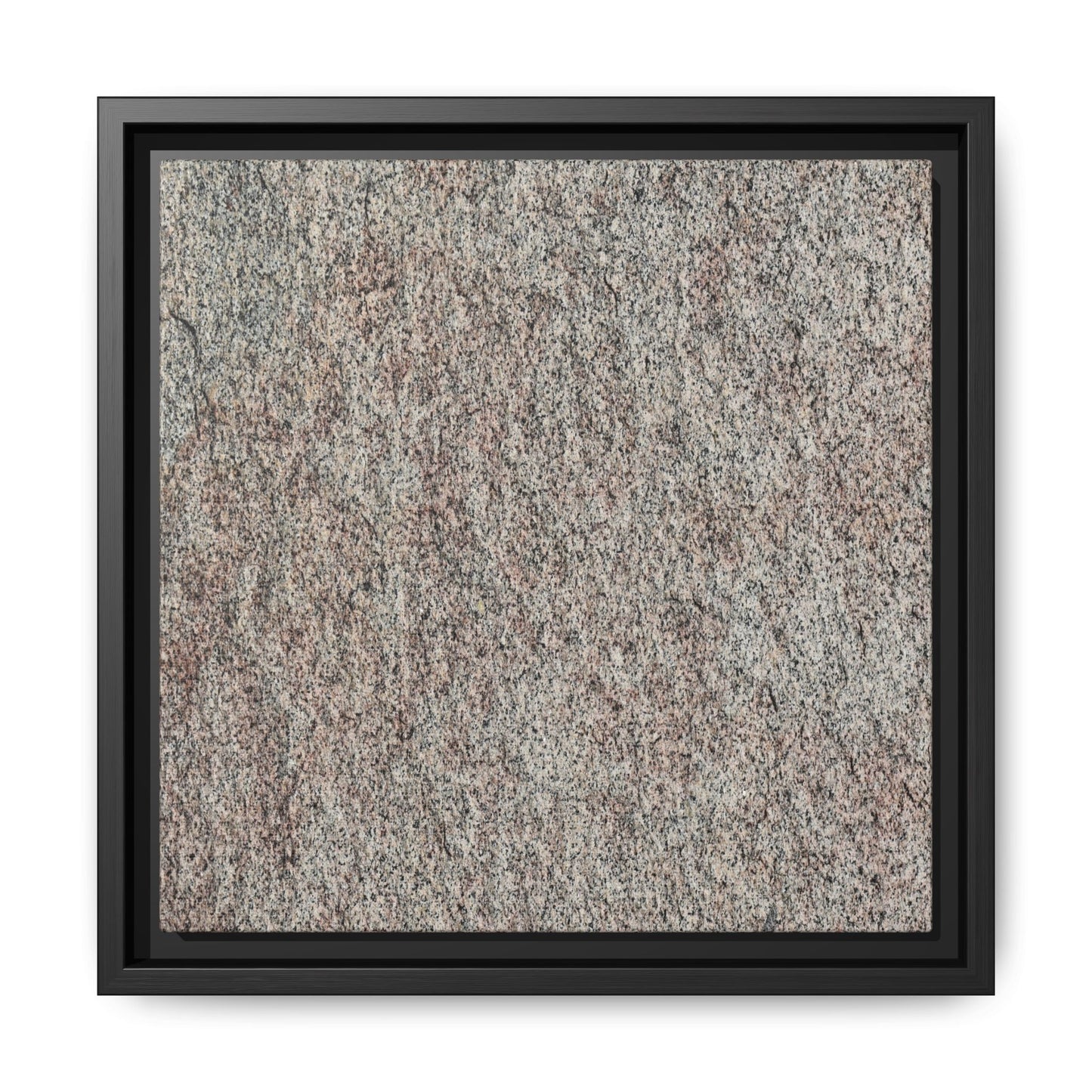 Granular Whispers - Unique Stretched Canvas Wall Art