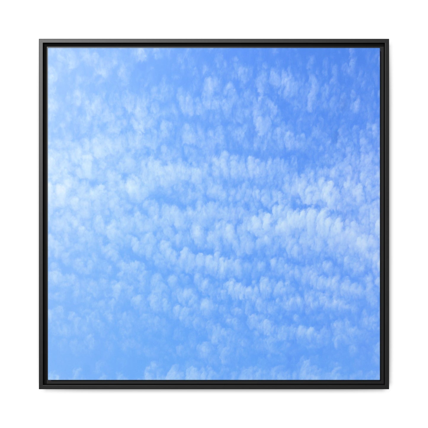 Wispy Blue Dreams - Unique Stretched Canvas Wall Art