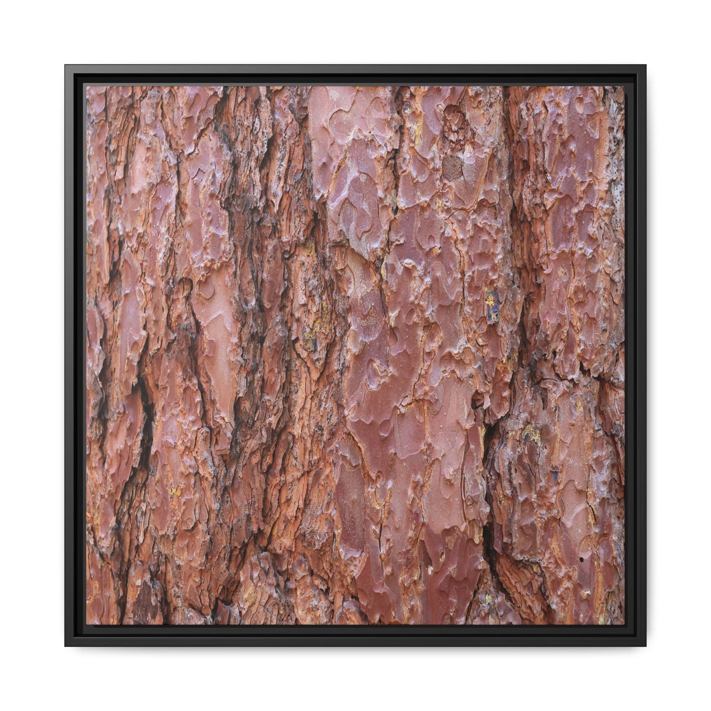 Russet Ridges - Unique Stretched Canvas Wall Art