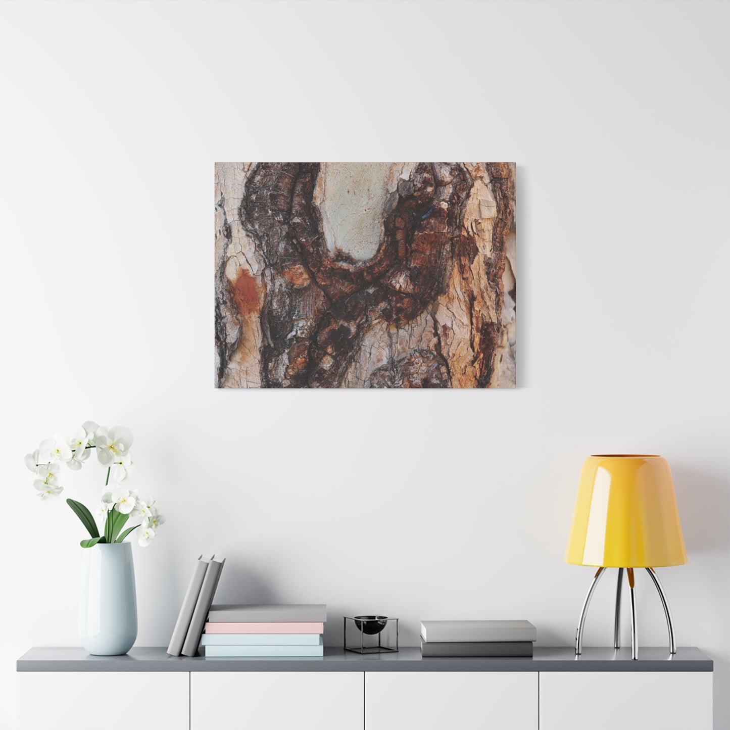Arboreal Echoes - Unique Frameless Canvas Wall Art