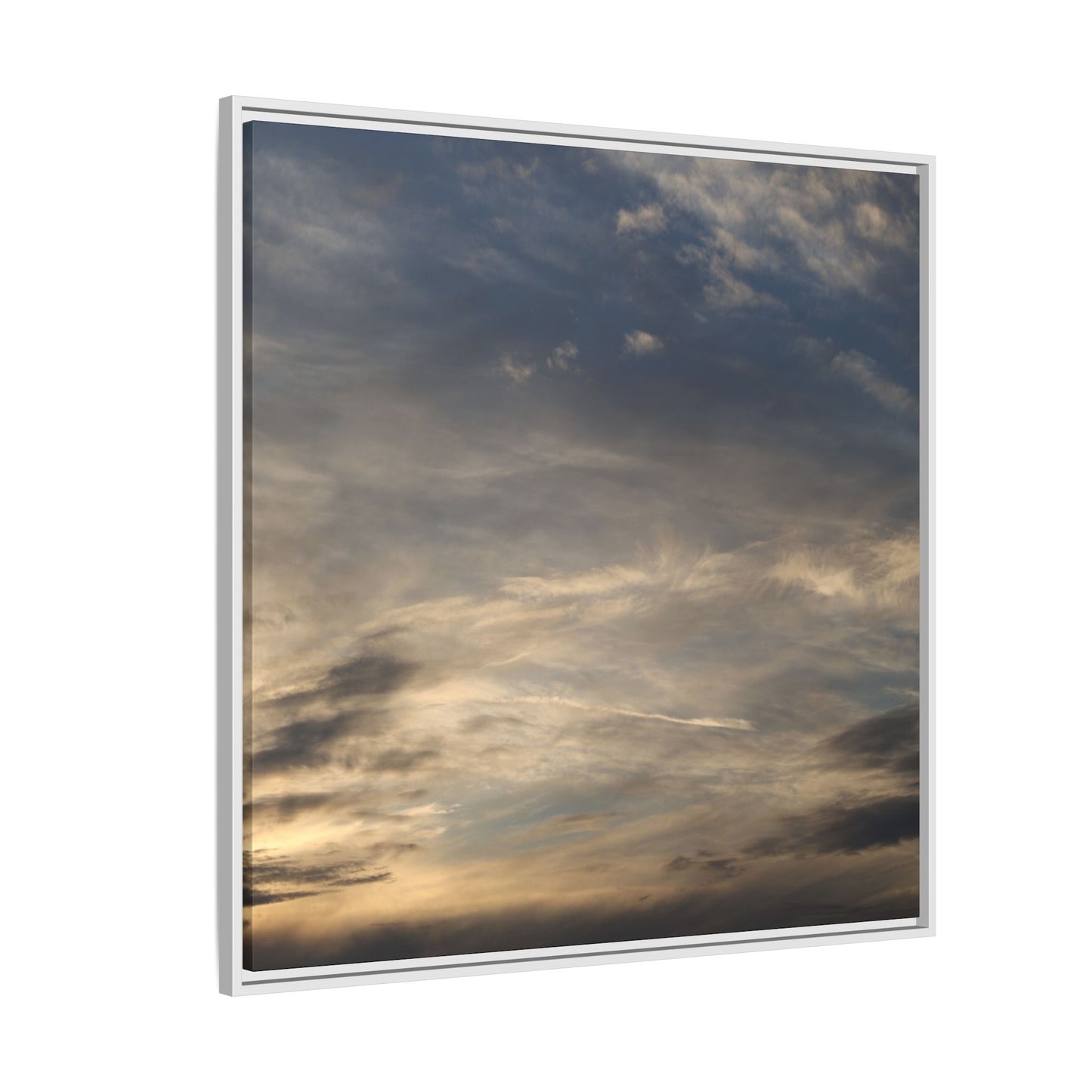 Clouded Thoughts - Unique Stretched Canvas Wall Art