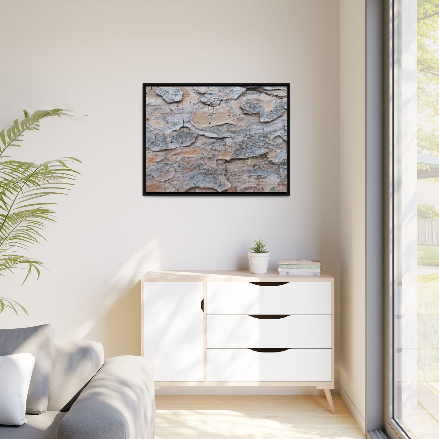 Peeling Memories - Unique Stretched Canvas Wall Art