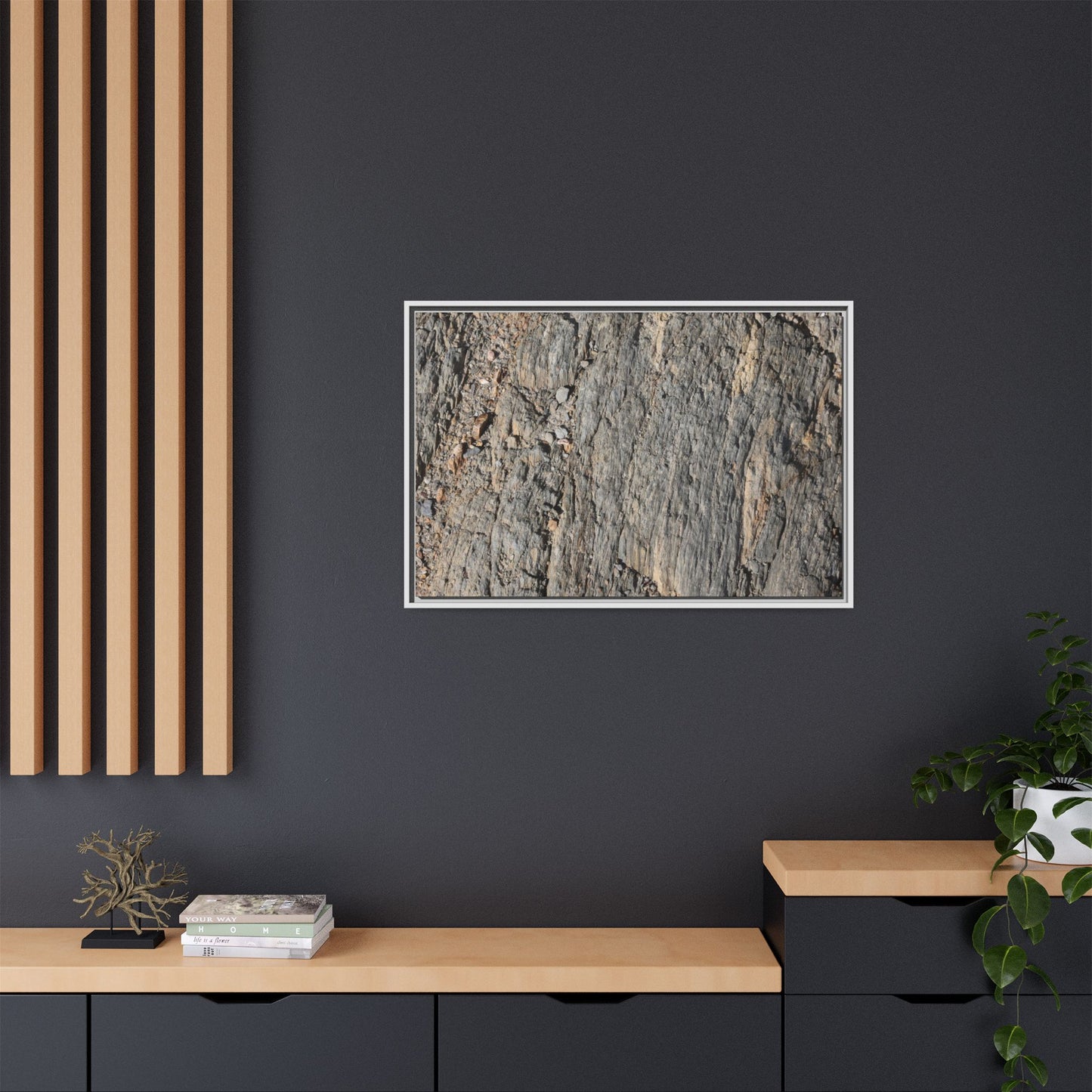 Textured Earth - Unique Stretched Canvas Wall Art