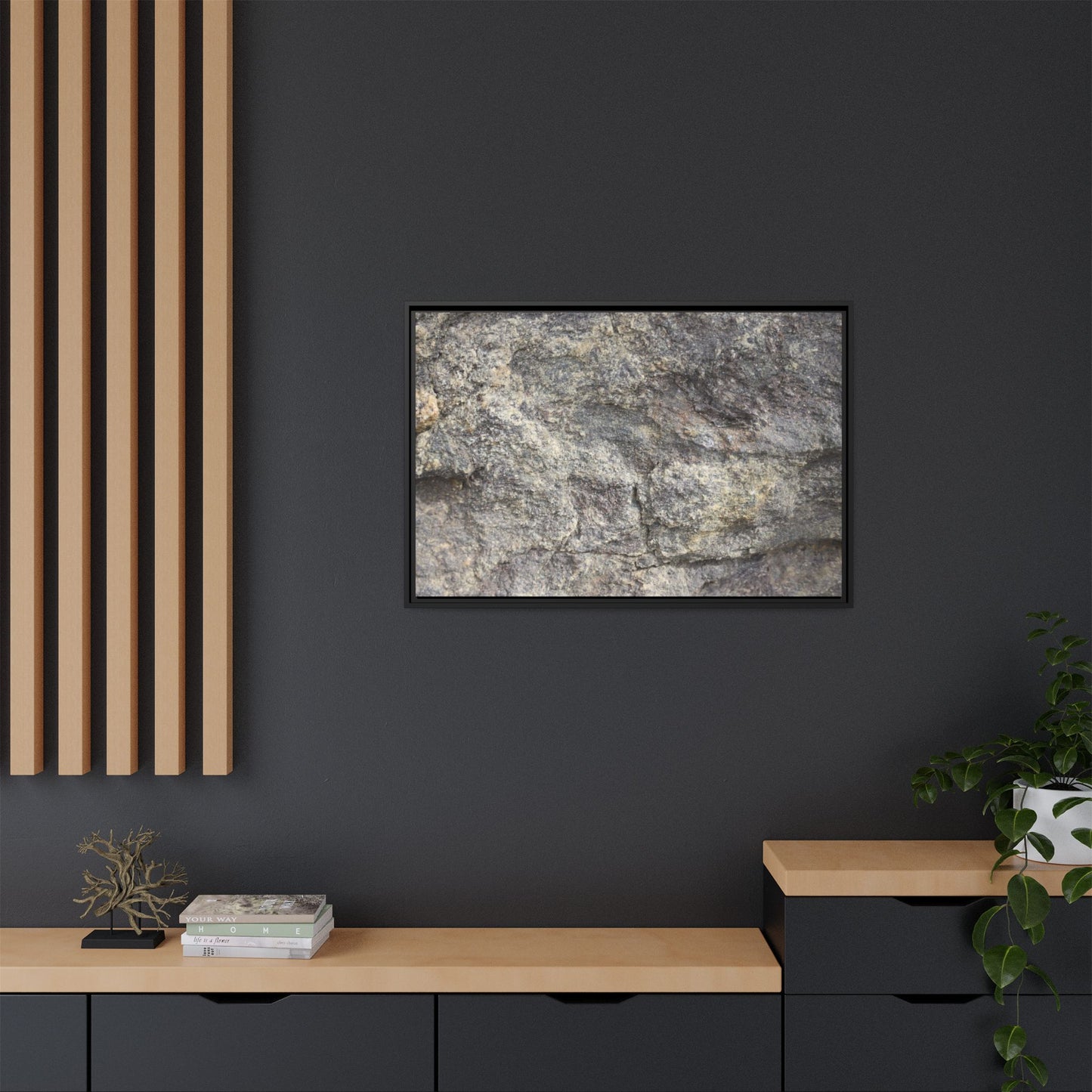 Earthen Textures - Unique Stretched Canvas Wall Art