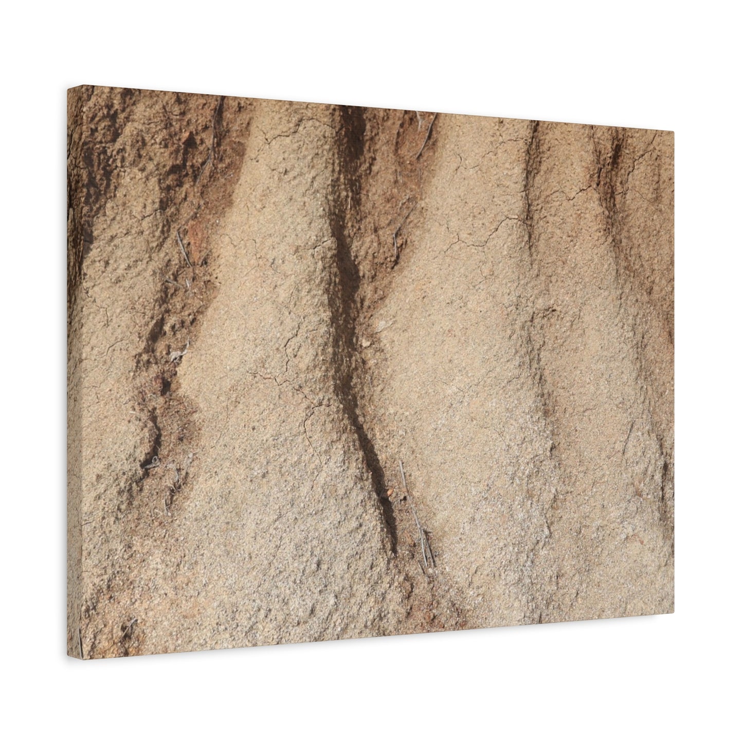 Weathered Earth - Unique Frameless Canvas Wall Art