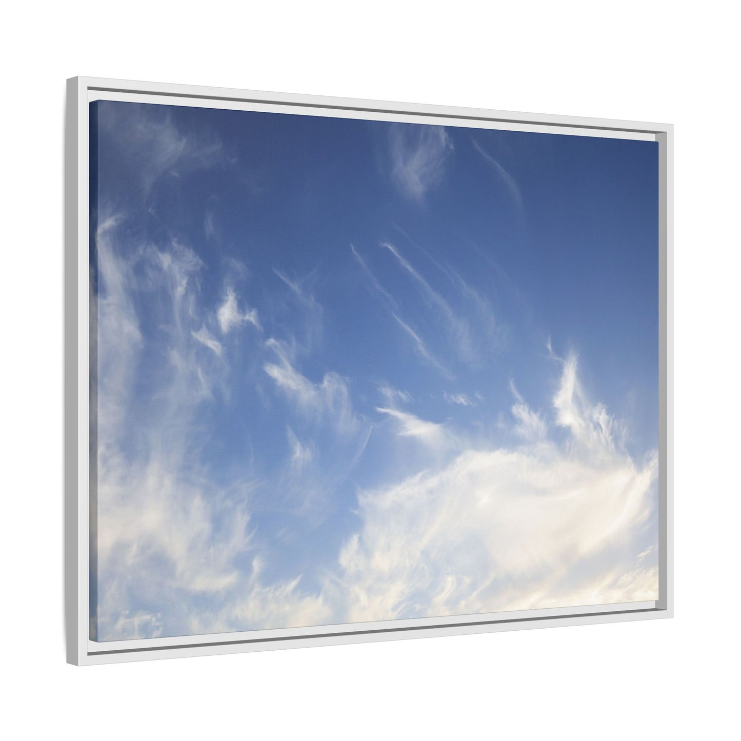 Whispers of Sky - Unique Stretched Canvas Wall Art
