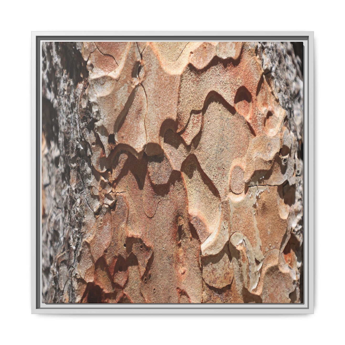 Rust and Stone - Unique Stretched Canvas Wall Art