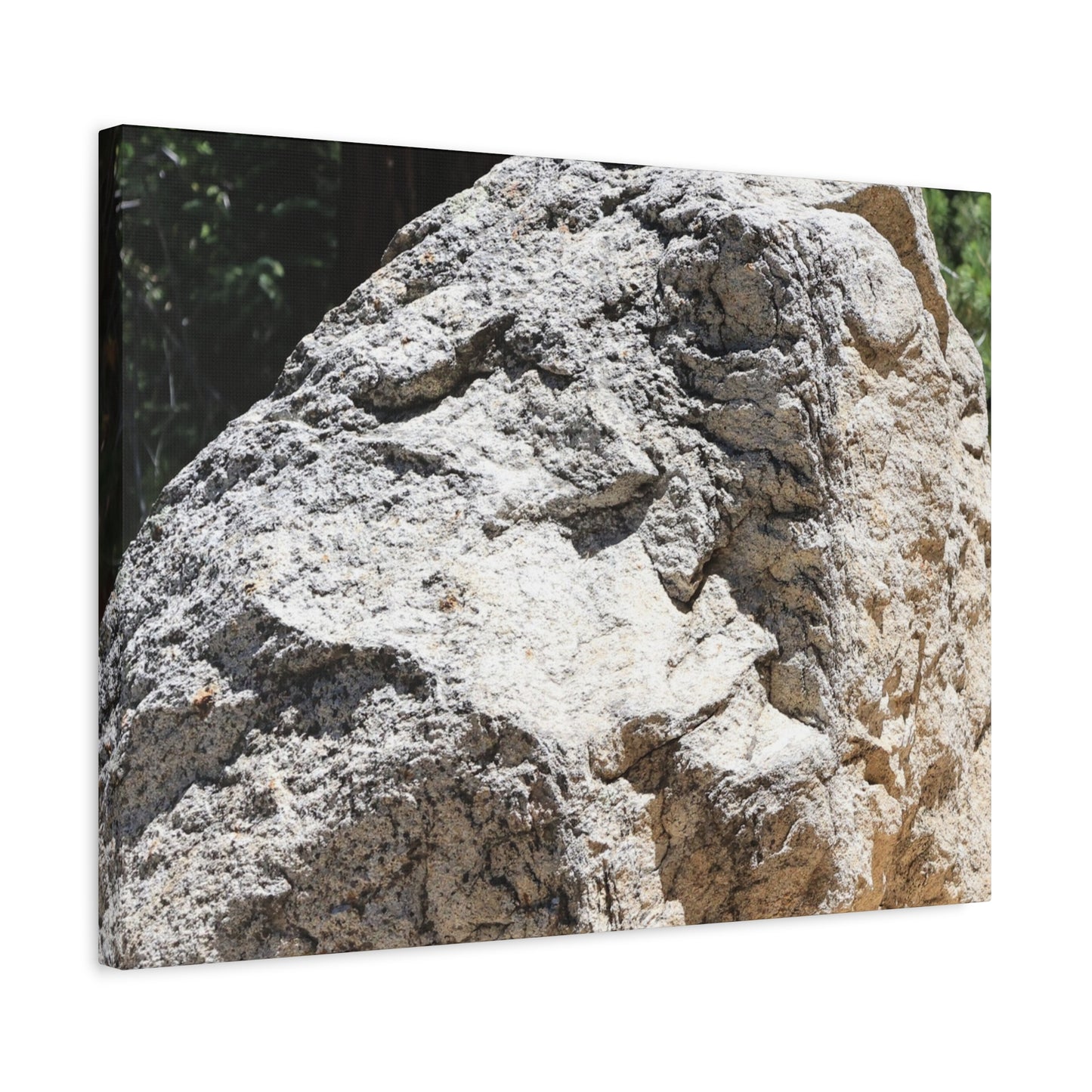 Stone of Solitude - Unique Frameless Canvas Wall Art