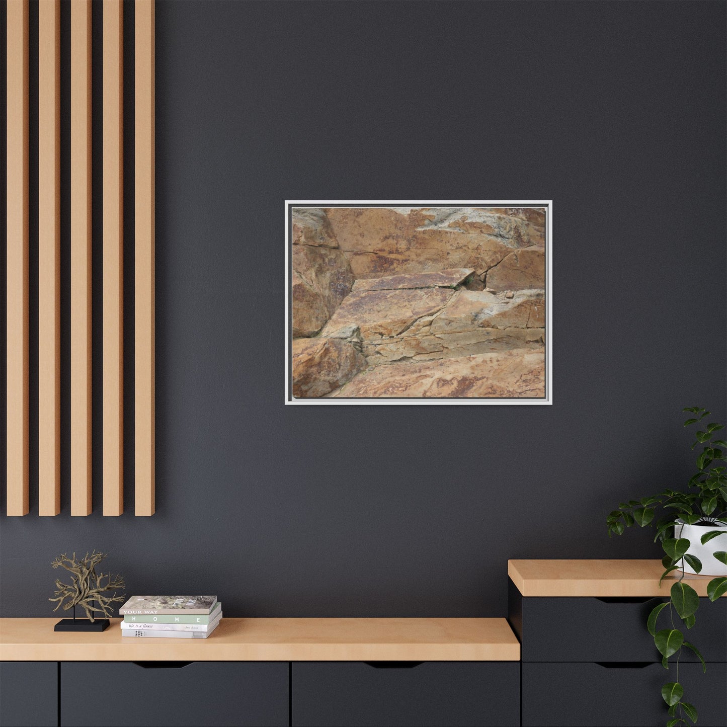 Ancient Foundations - Unique Stretched Canvas Wall Art