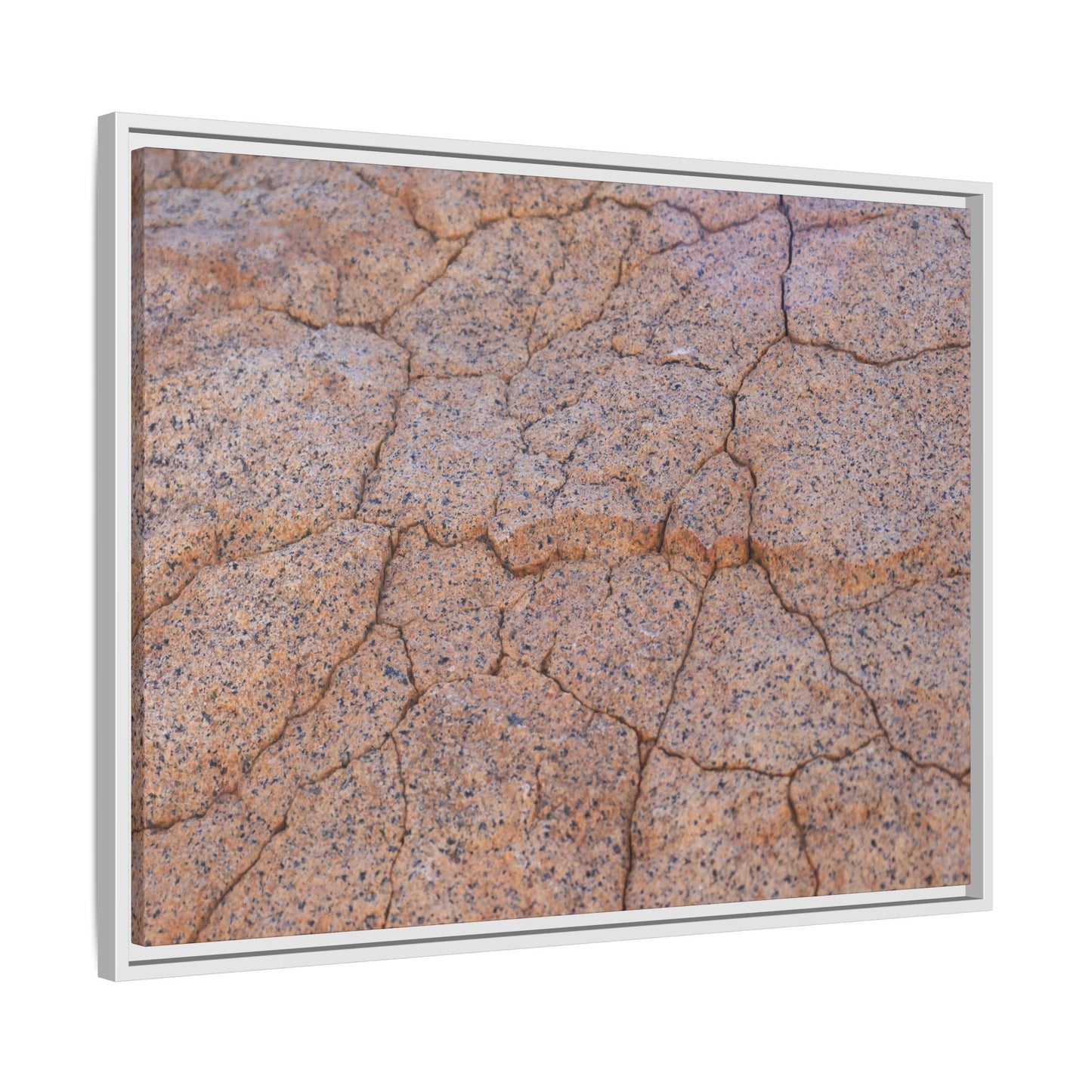Fragmented Earth - Unique Stretched Canvas Wall Art