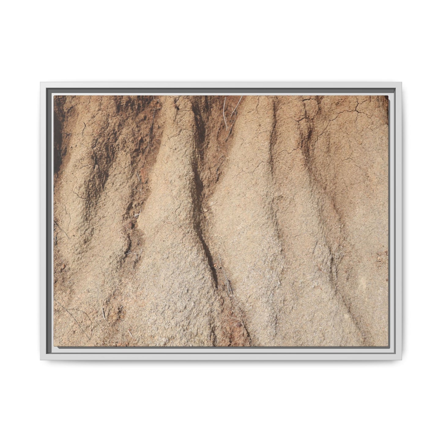 Eroded Canyon Walls - Unique Stretched Canvas Wall Art