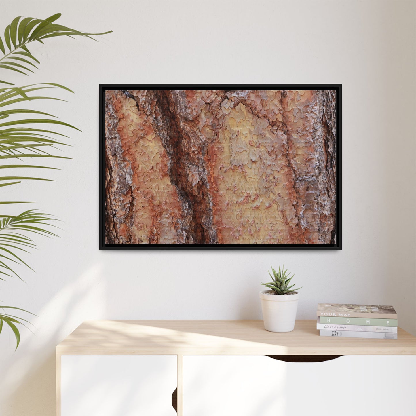 Rustic Rhythms - Unique Stretched Canvas Wall Art