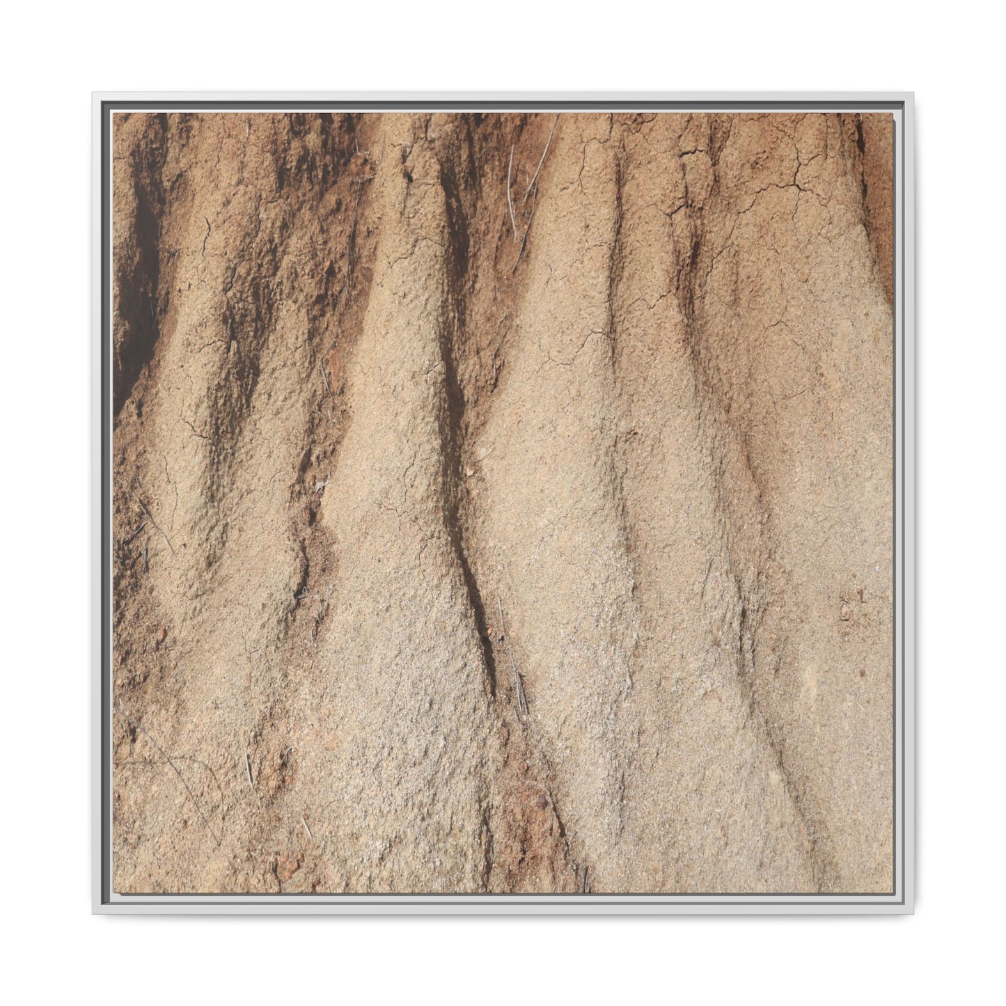 Eroded Canyon Walls - Unique Stretched Canvas Wall Art