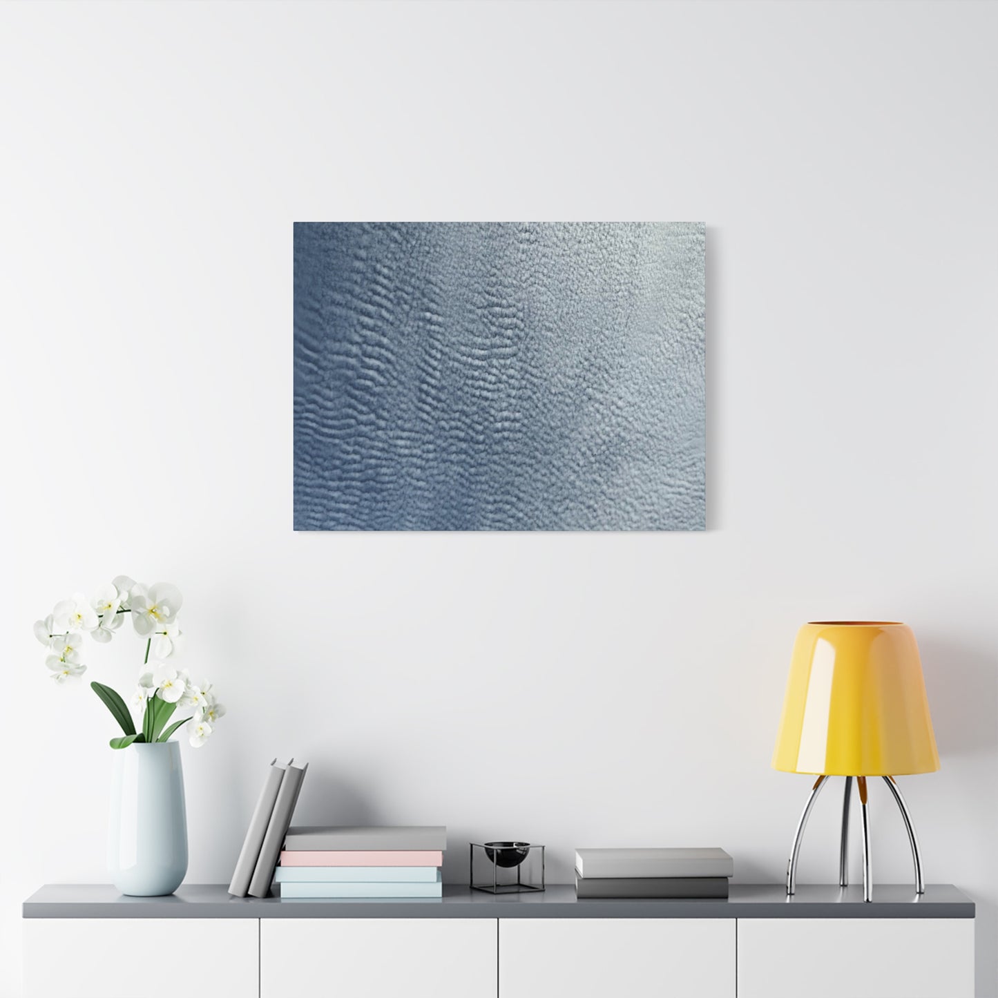 Whispers of Frost - Unique Frameless Canvas Wall Art