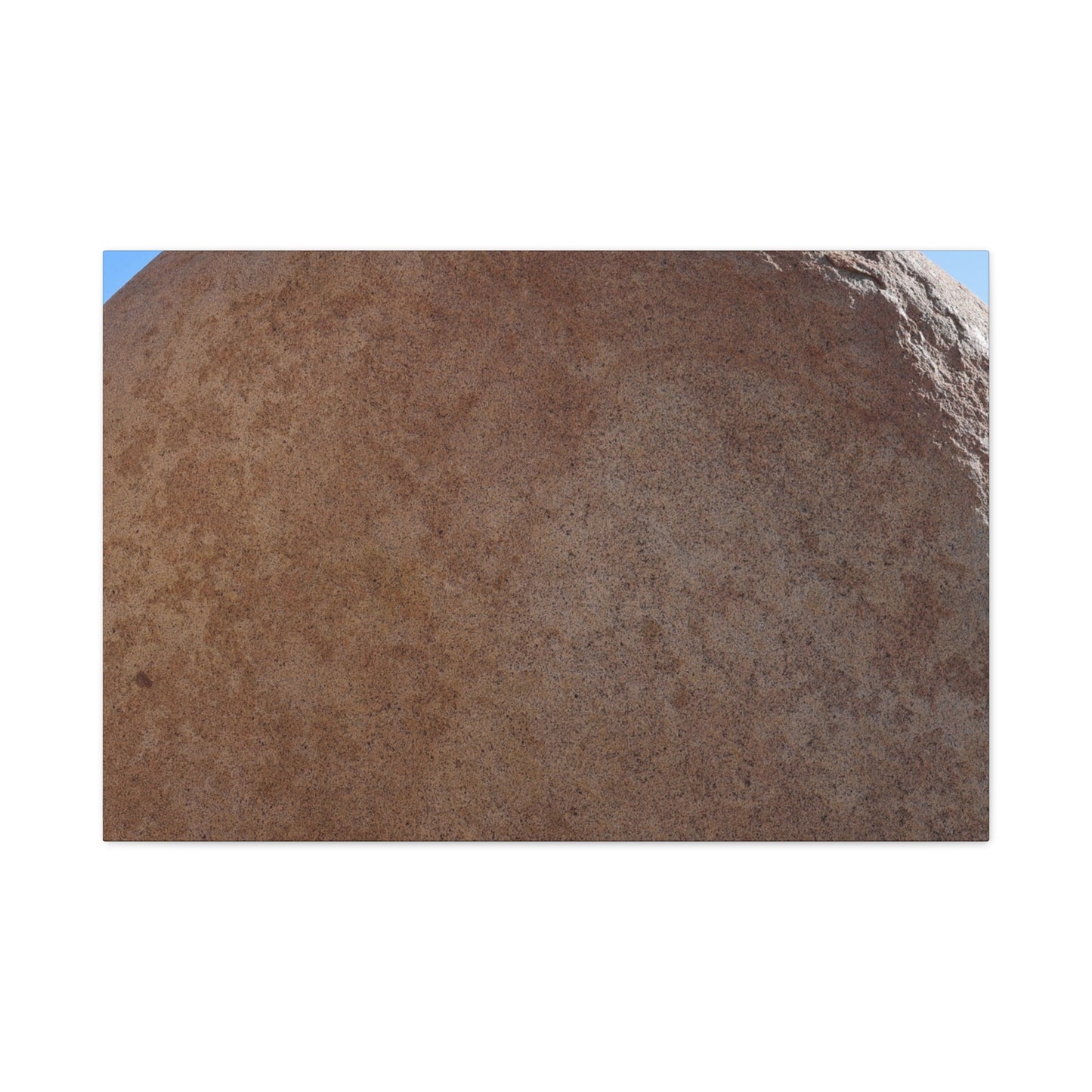 Stone Sphere of Silence - Unique Frameless Canvas Wall Art