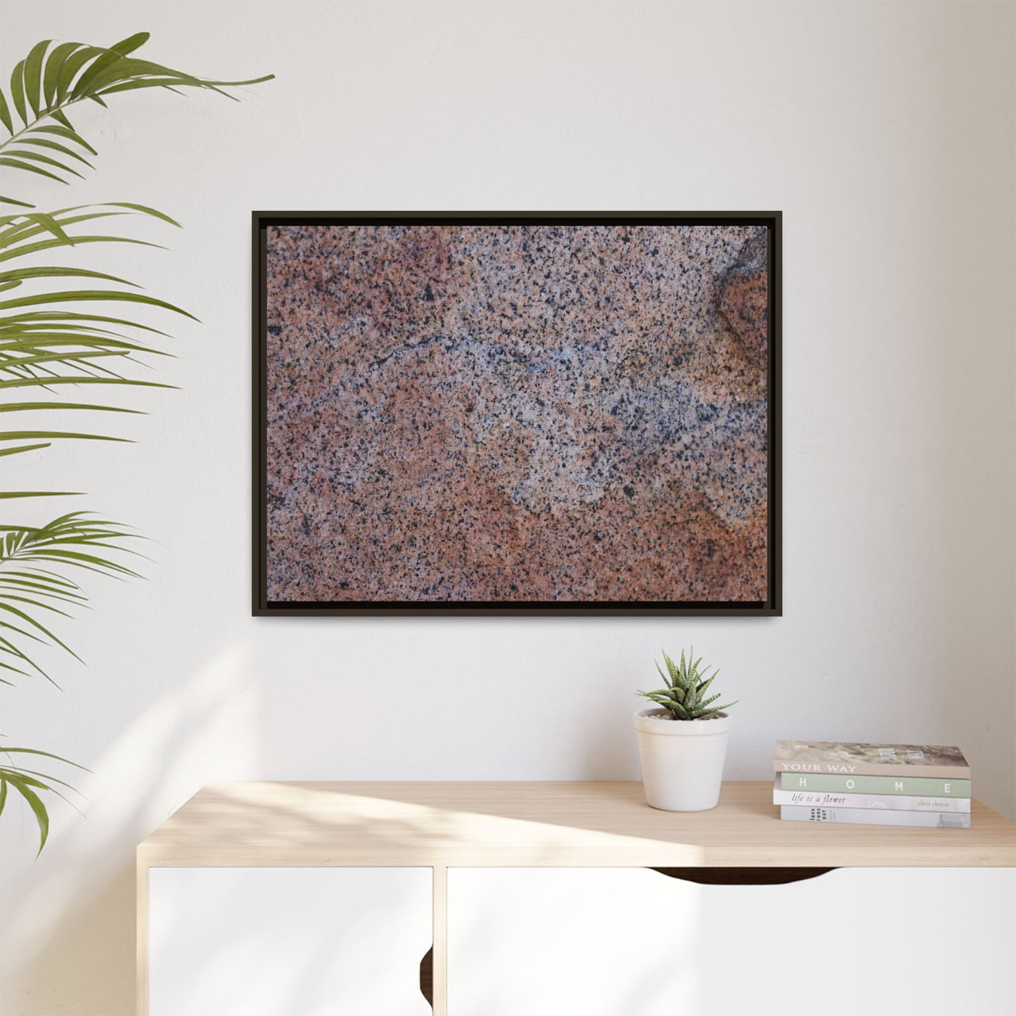 Earthen Mosaic - Unique Stretched Canvas Wall Art