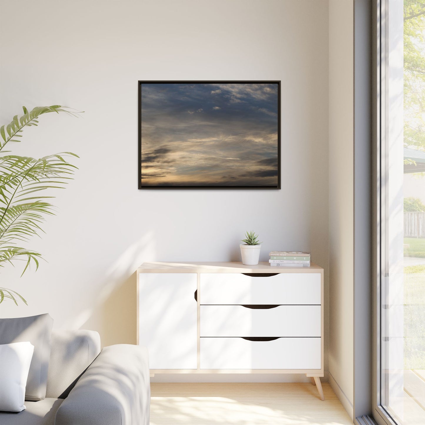 Clouded Thoughts - Unique Stretched Canvas Wall Art