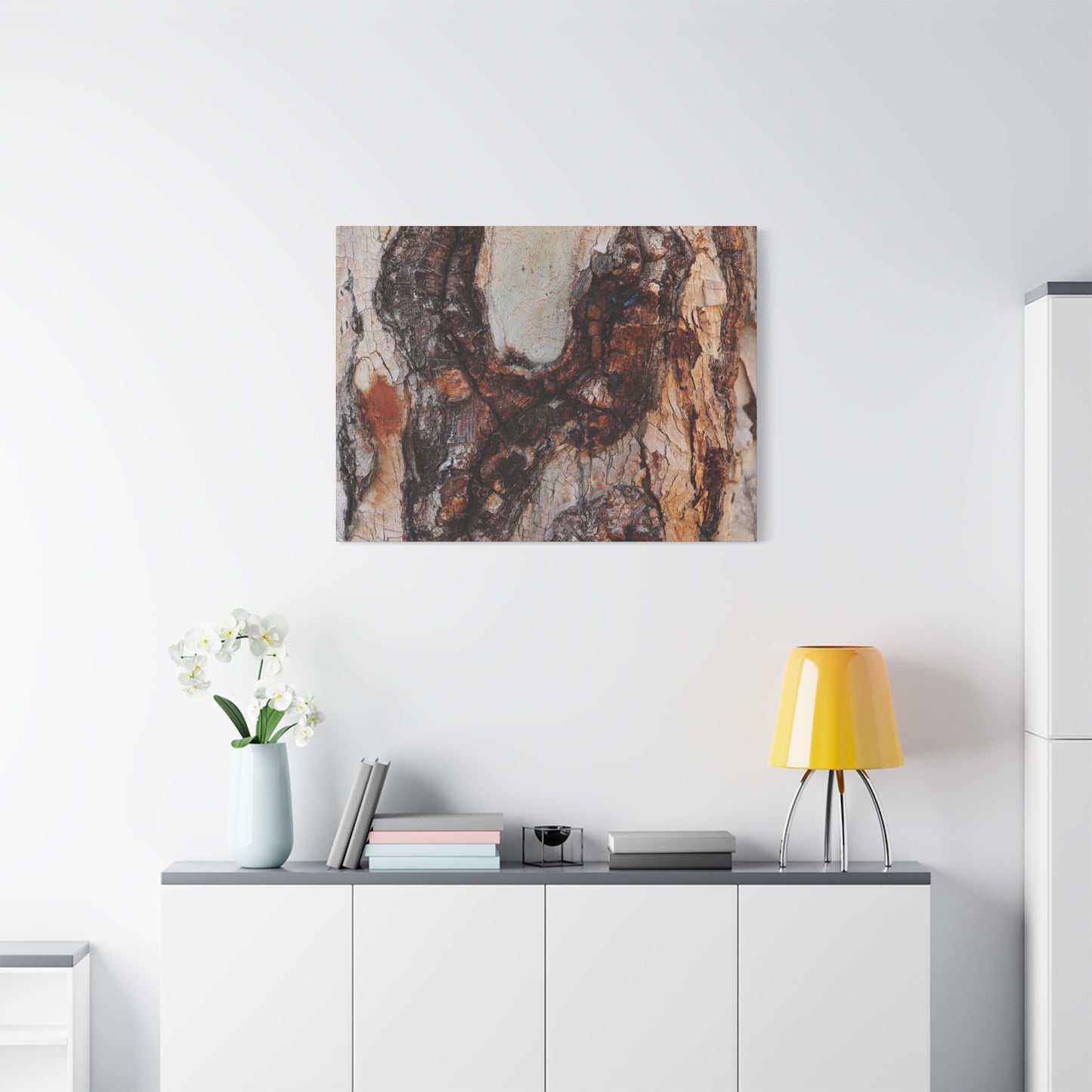 Arboreal Echoes - Unique Frameless Canvas Wall Art