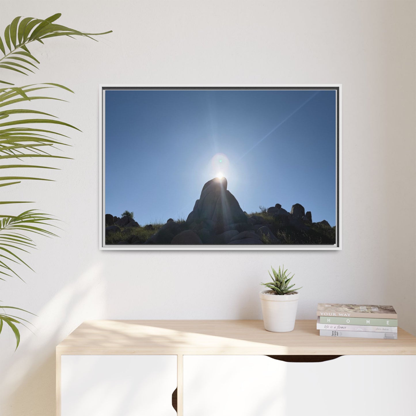 Sunburst - Unique Stretched Canvas Wall Art