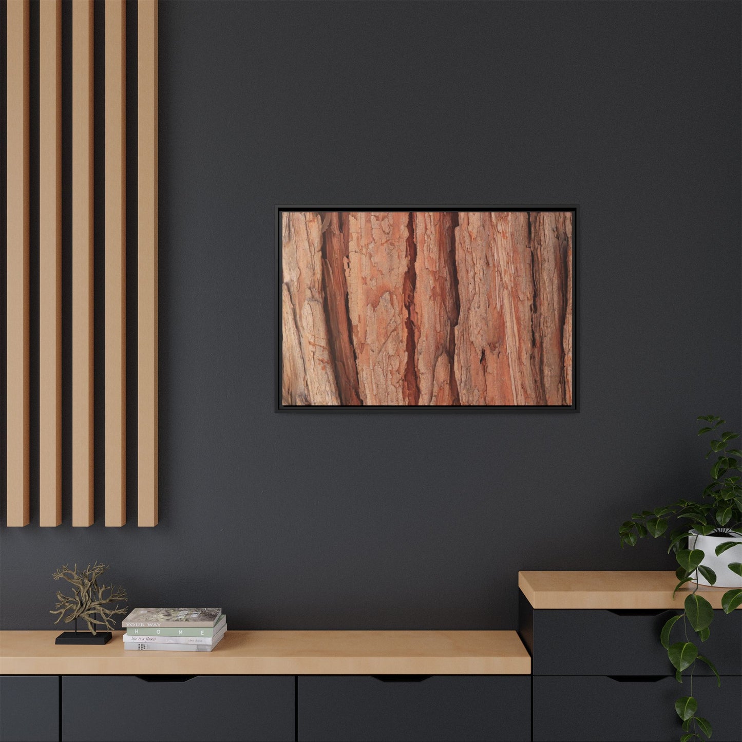 Layers of Wisdom - Unique Stretched Canvas Wall Art