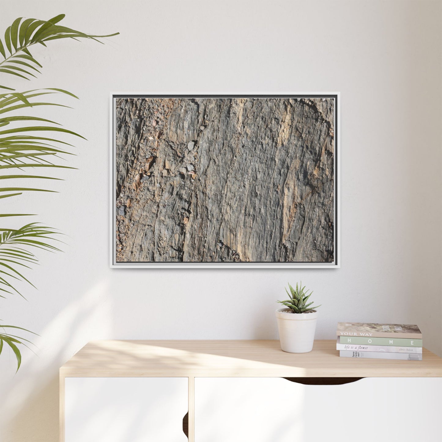 Textured Earth - Unique Stretched Canvas Wall Art