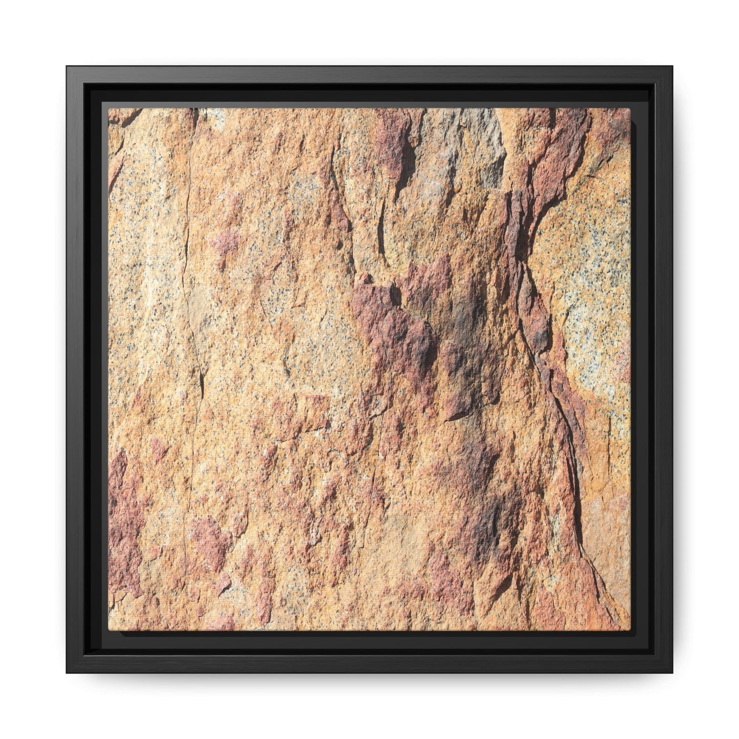 Fractal Stone - Unique Stretched Canvas Wall Art