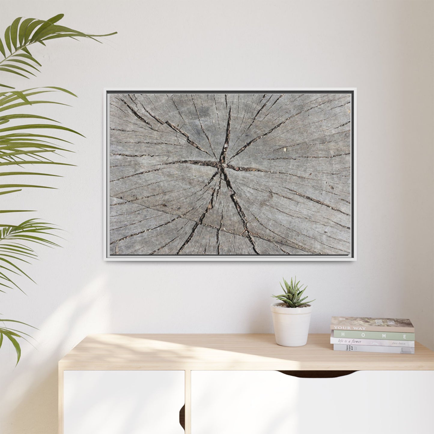 Fractured Memories - Unique Stretched Canvas Wall Art
