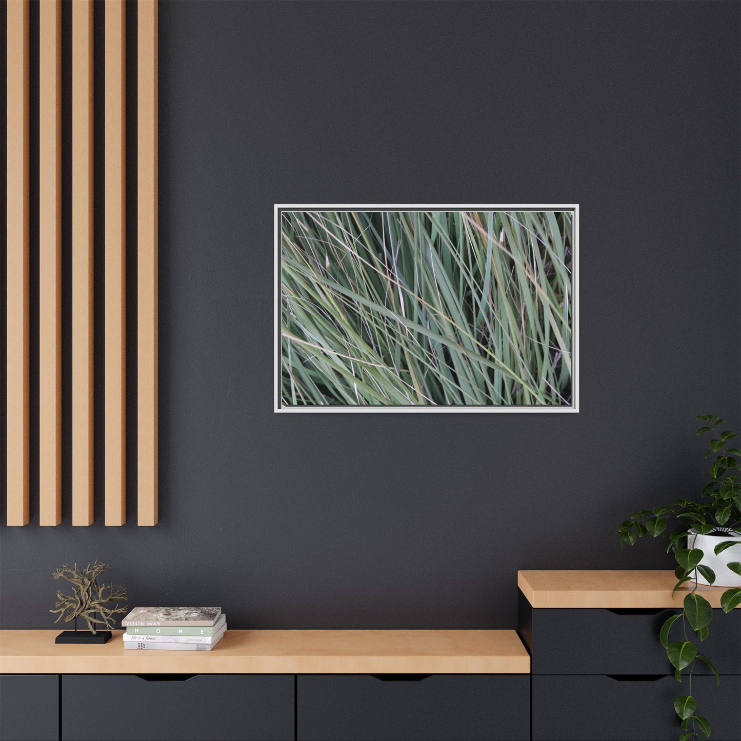 Grassland Symphony - Unique Stretched Canvas Wall Art