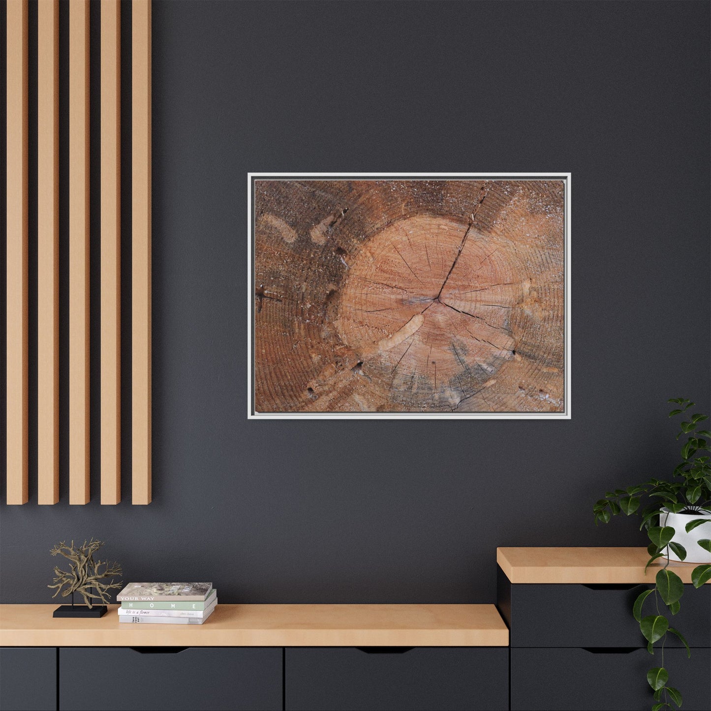 Concentric Memories - Unique Stretched Canvas Wall Art
