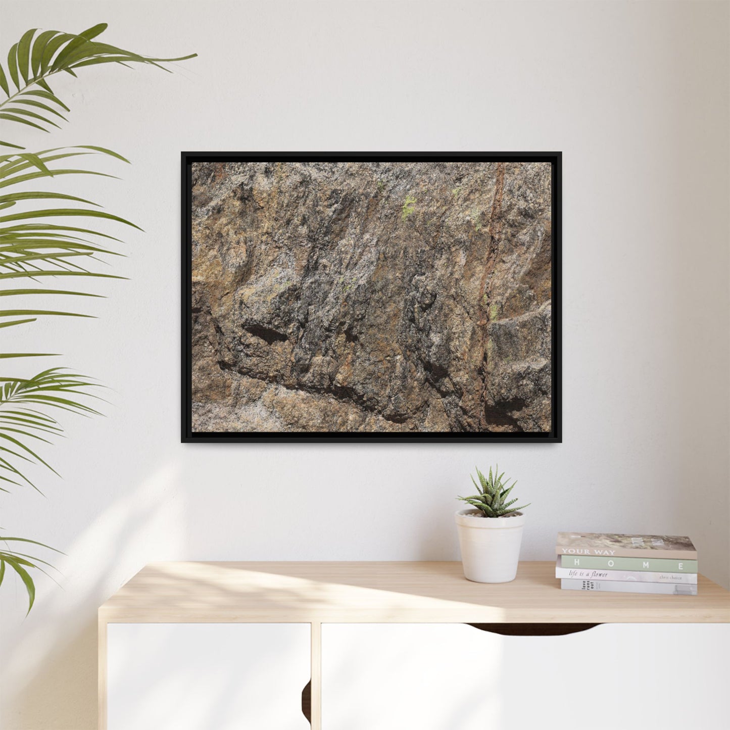 Weathered Time - Unique Stretched Canvas Wall Art