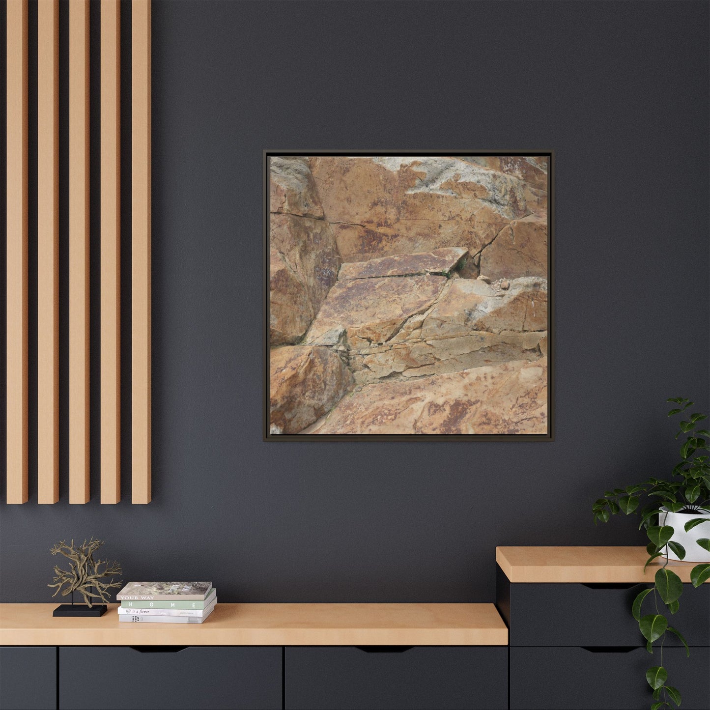 Ancient Foundations - Unique Stretched Canvas Wall Art