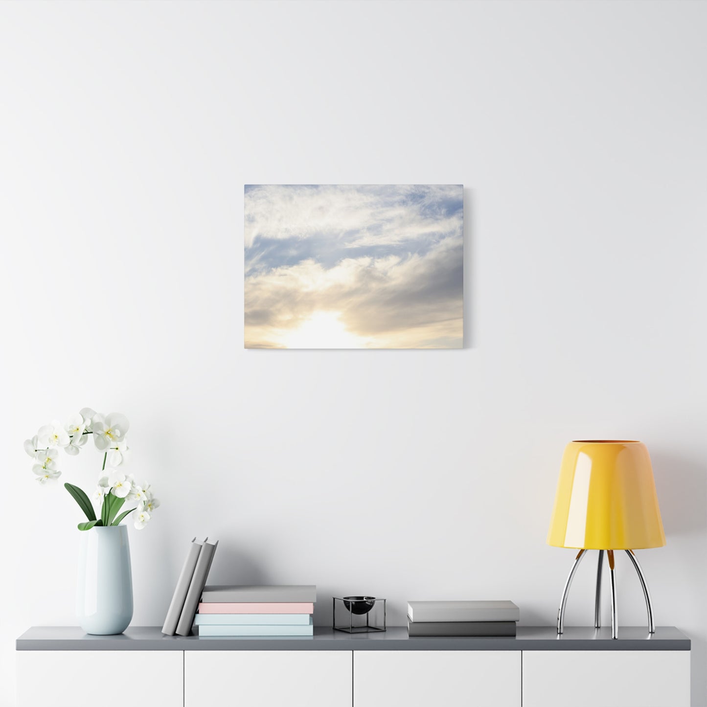 Whispers of Ethereal Light - Unique Frameless Canvas Wall Art