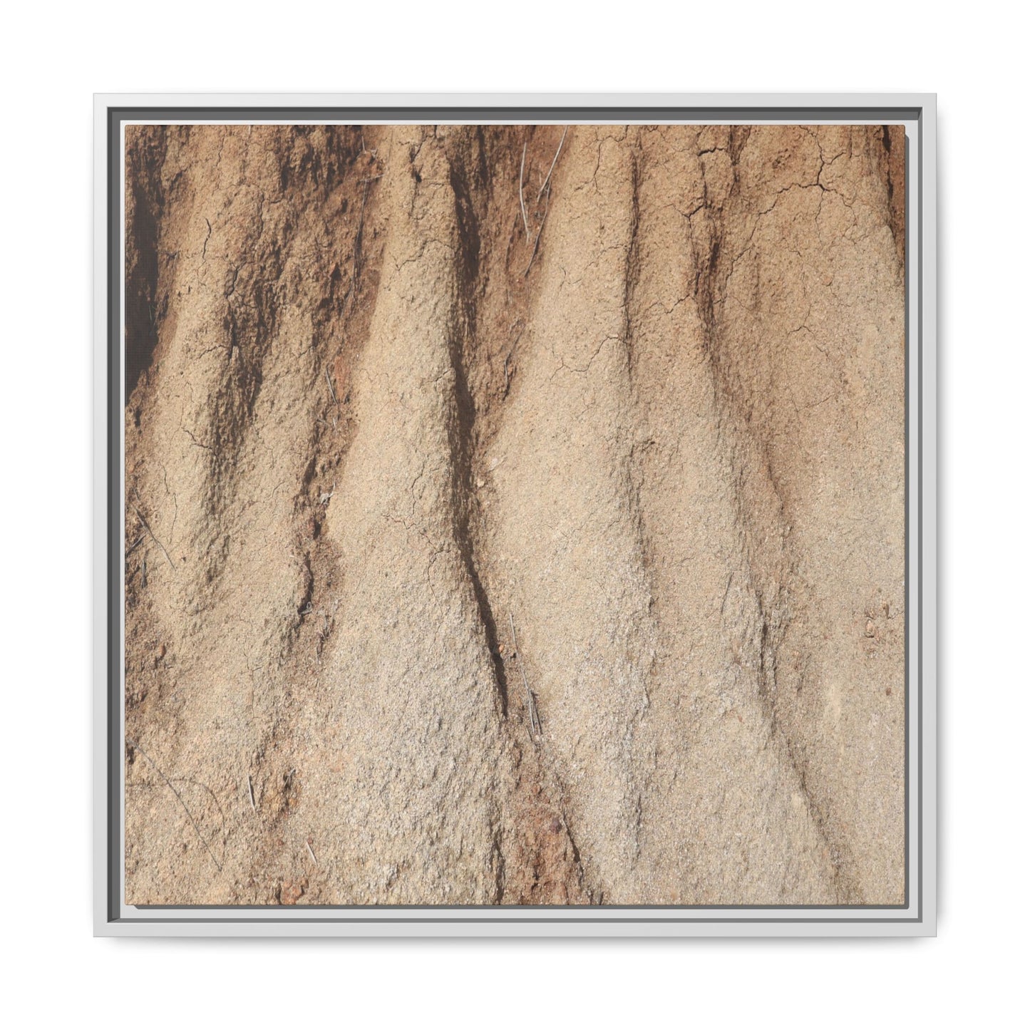Eroded Canyon Walls - Unique Stretched Canvas Wall Art