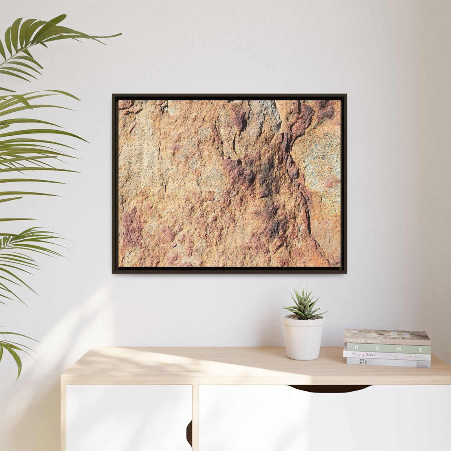 Fractal Stone - Unique Stretched Canvas Wall Art
