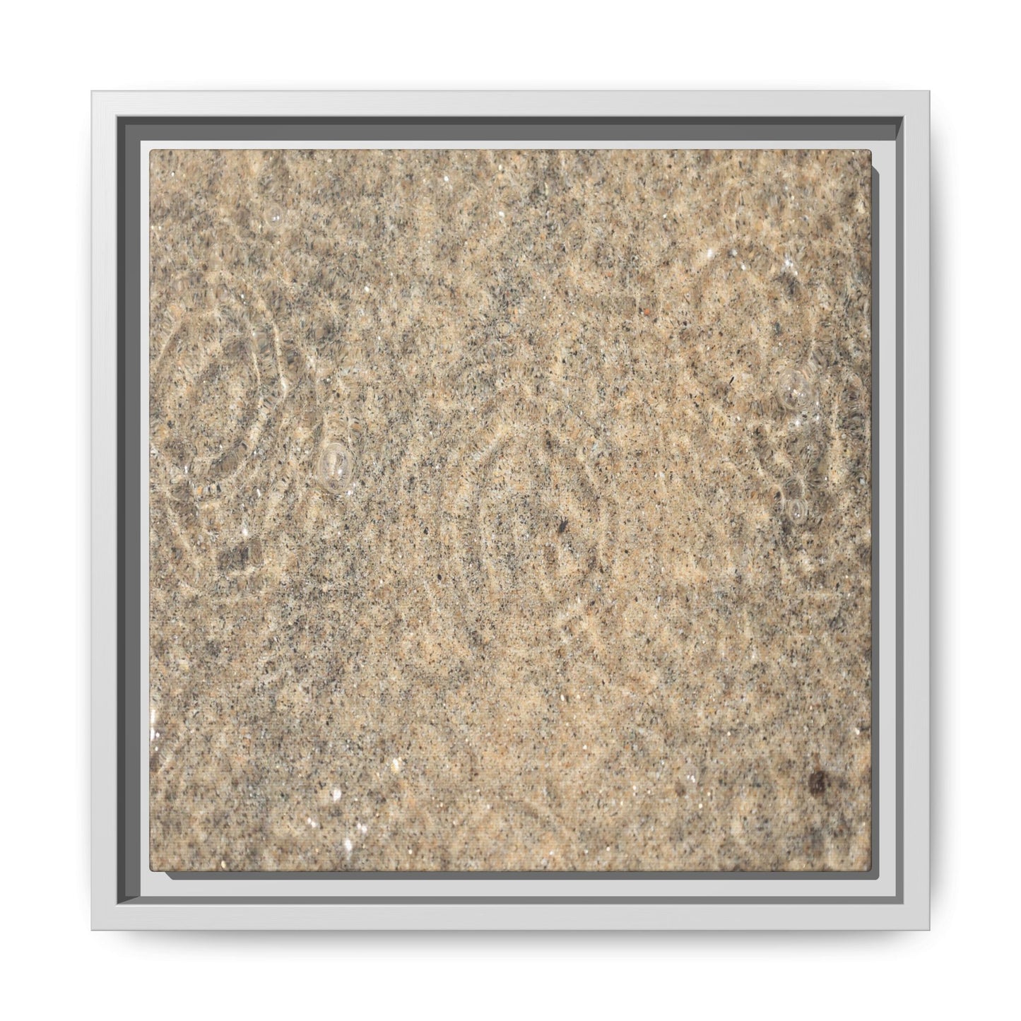 Whispers of Sand - Unique Stretched Canvas Wall Art