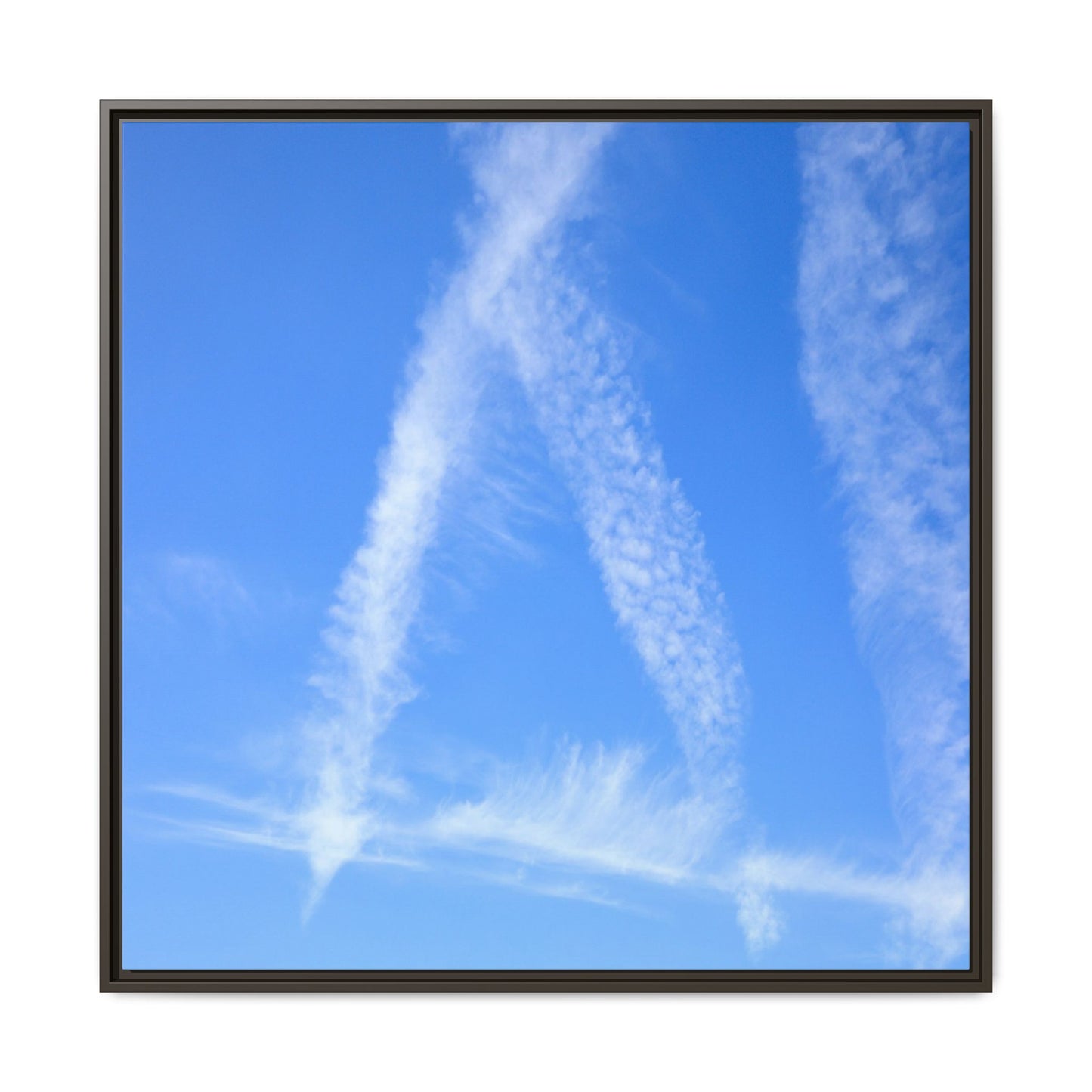 Skyward Whispers - Unique Stretched Canvas Wall Art