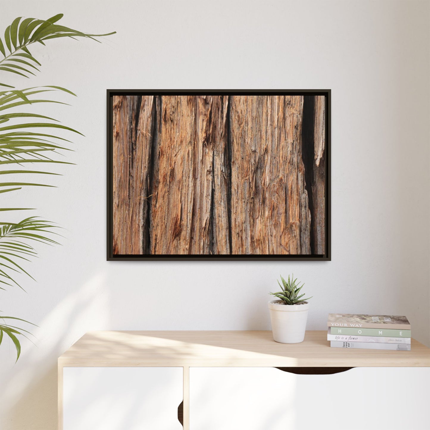 Timber Echoes - Unique Stretched Canvas Wall Art