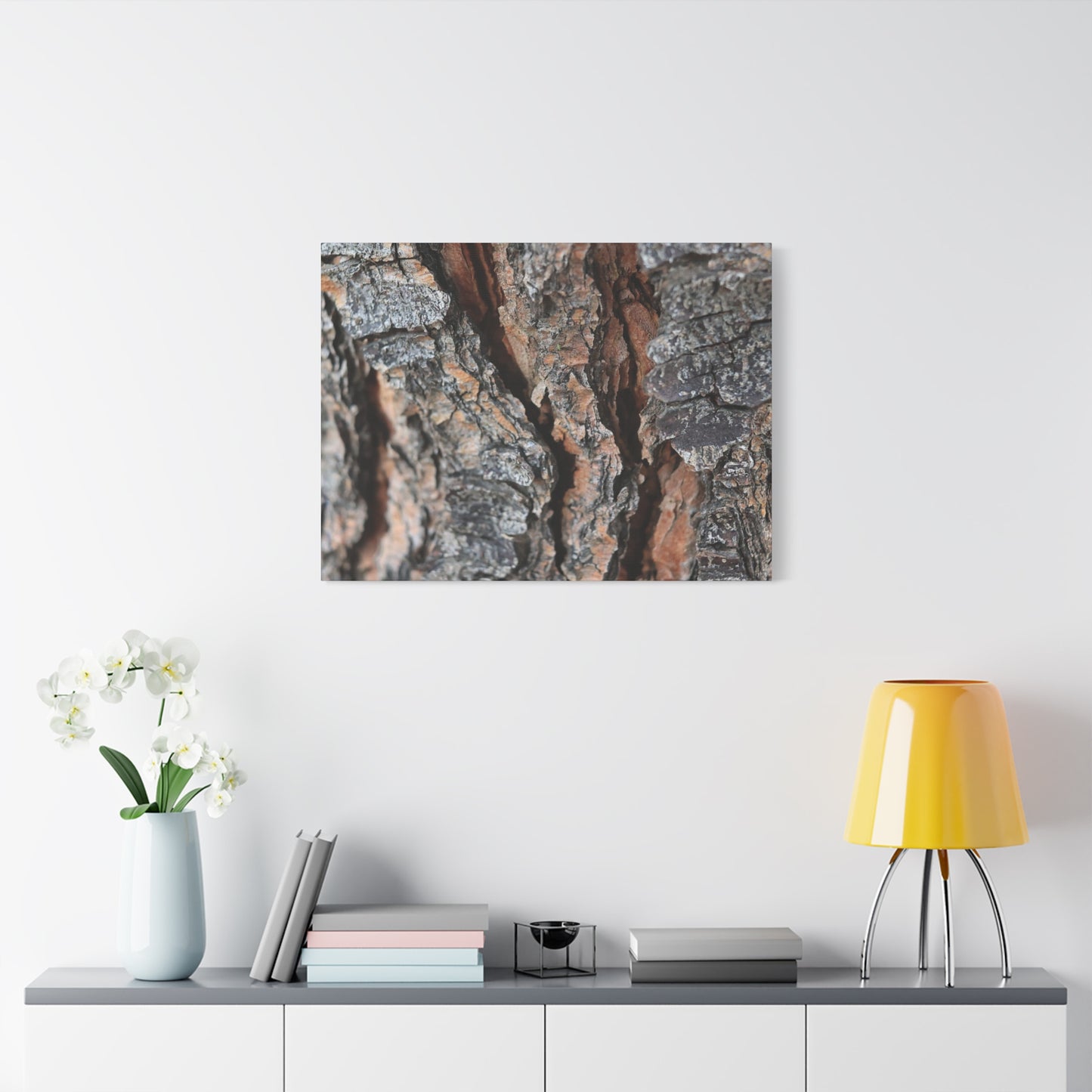 Rough Whispers - Unique Frameless Canvas Wall Art