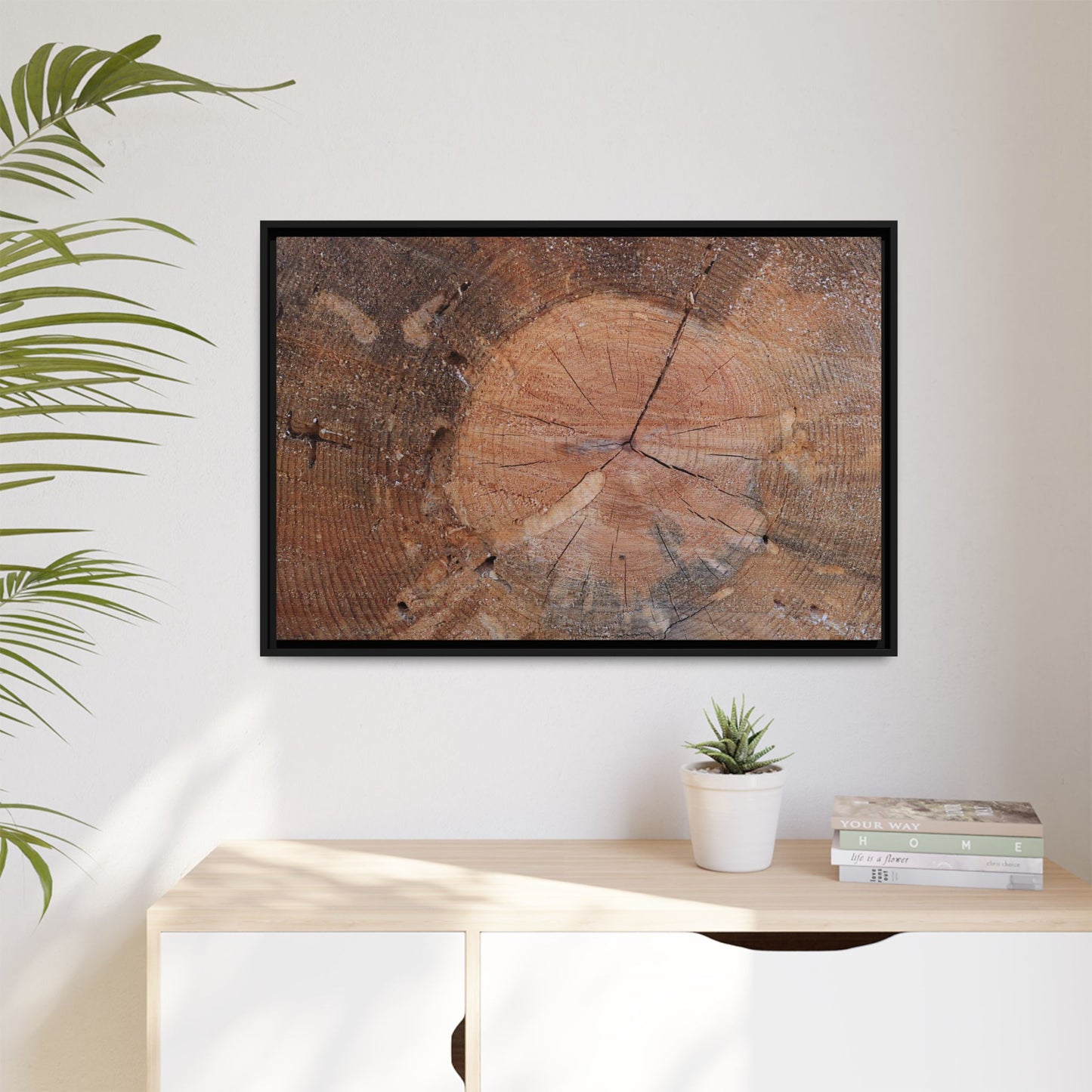 Concentric Memories - Unique Stretched Canvas Wall Art