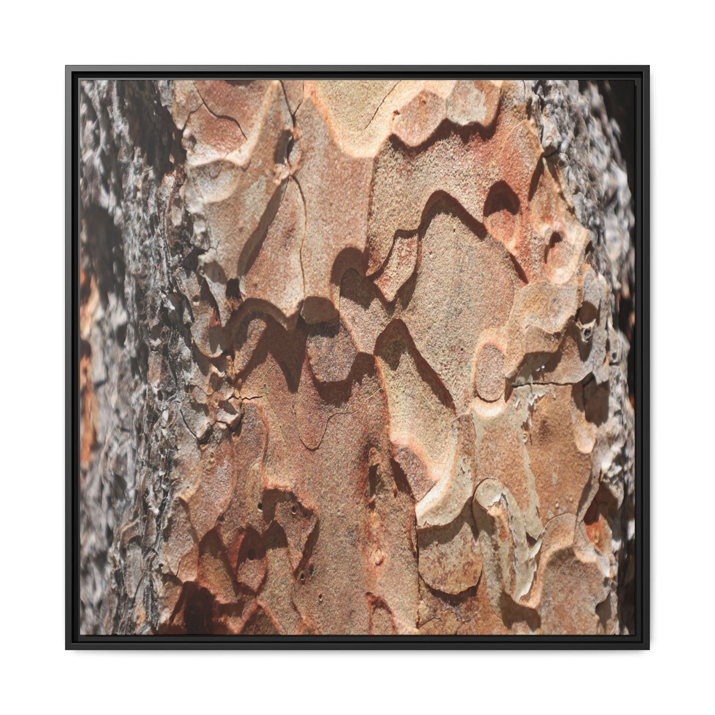 Rust and Stone - Unique Stretched Canvas Wall Art