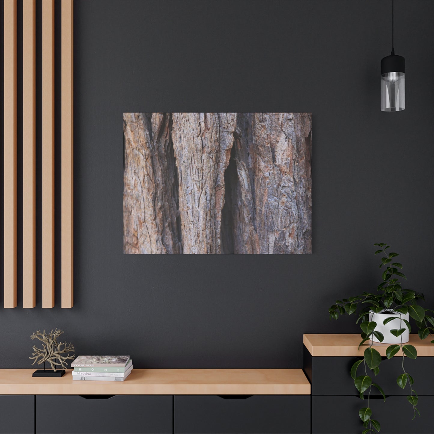 Fractal Skin - Unique Frameless Canvas Wall Art