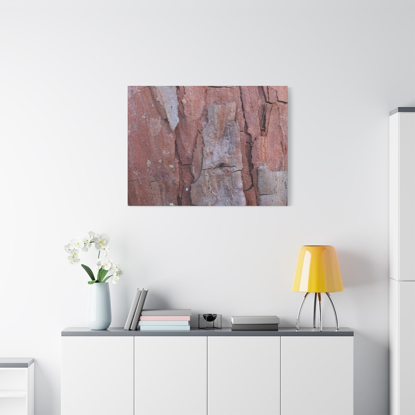 Fractal Rust - Unique Frameless Canvas Wall Art