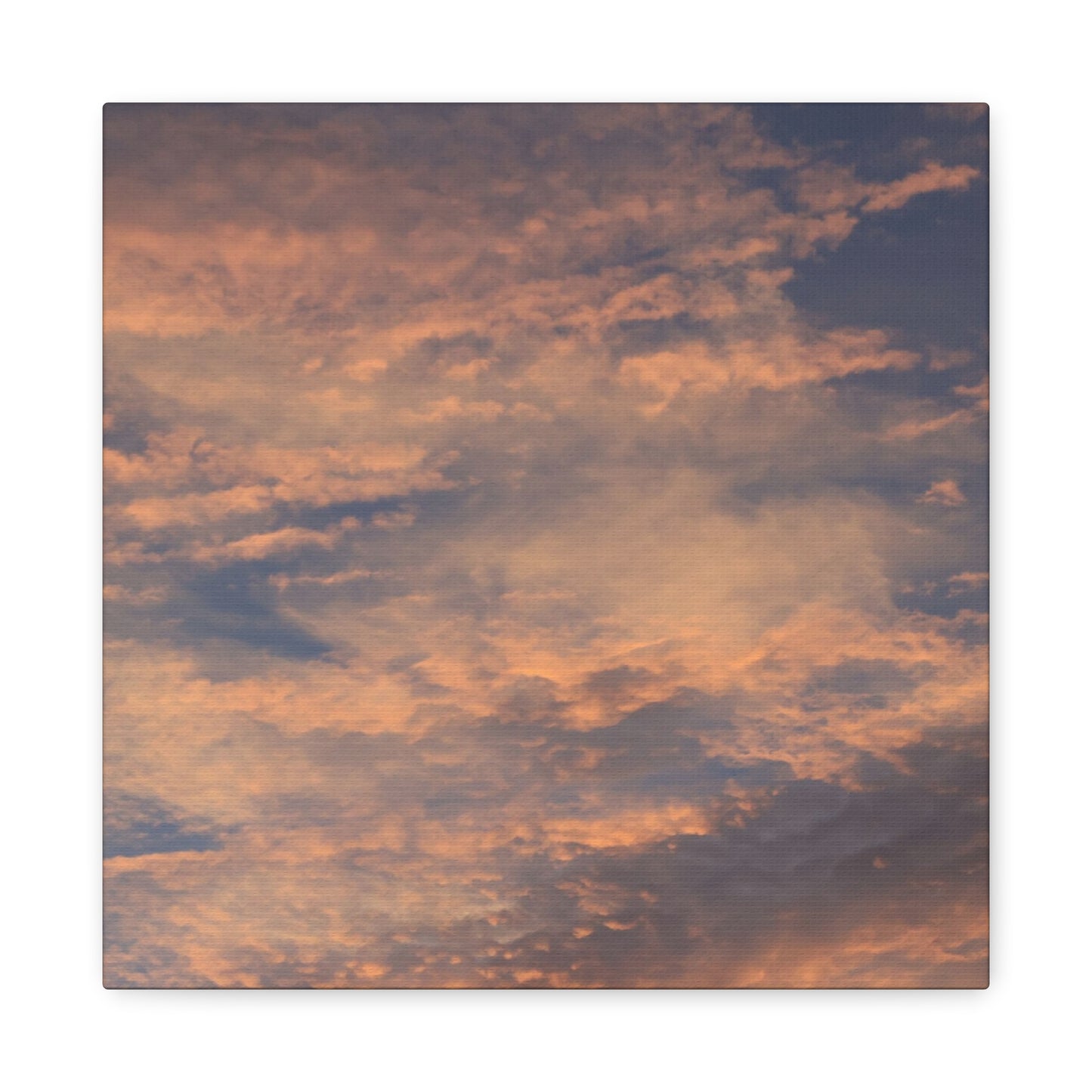 Sunset's Whispers - Unique Frameless Canvas Wall Art