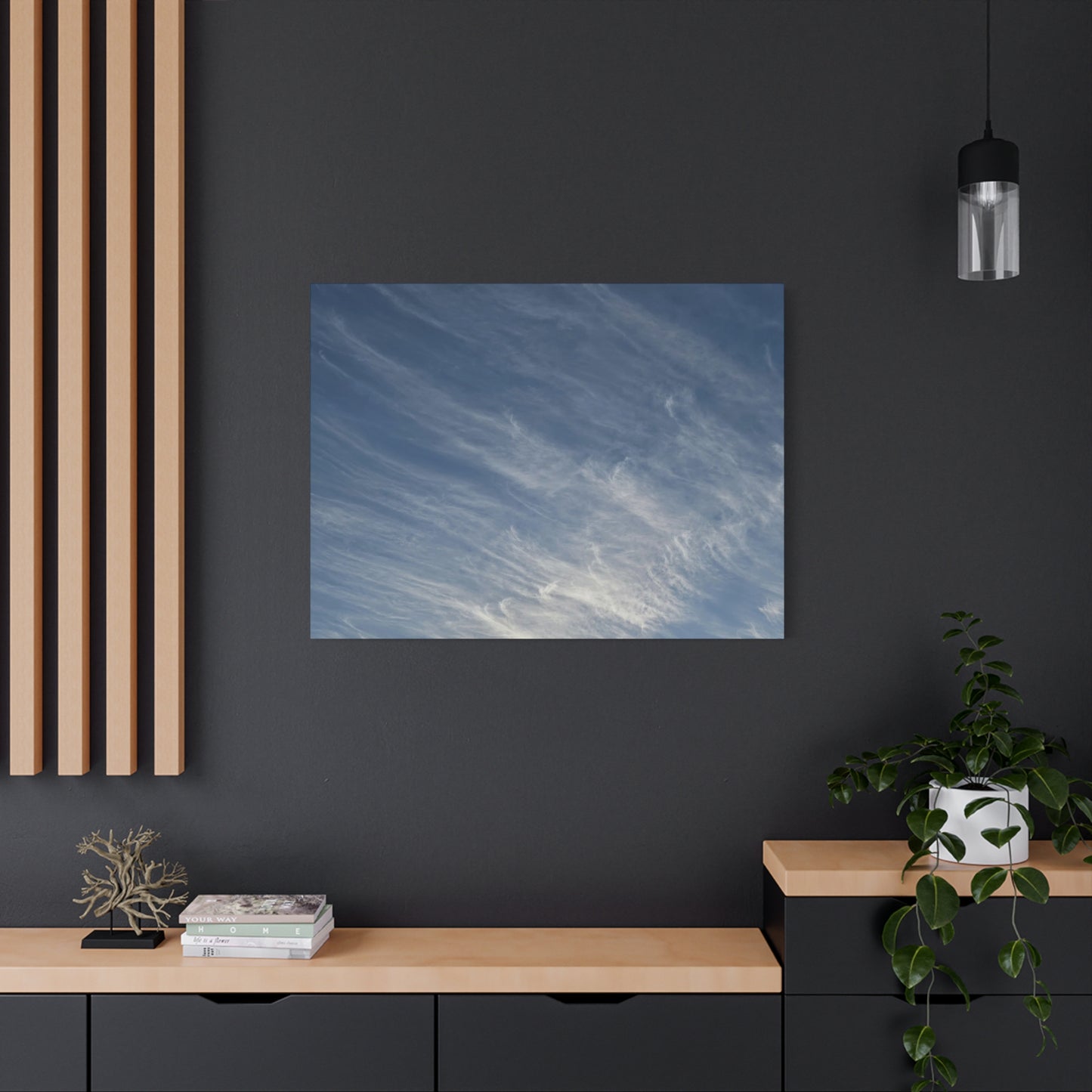 Ethereal Winds - Unique Frameless Canvas Wall Art