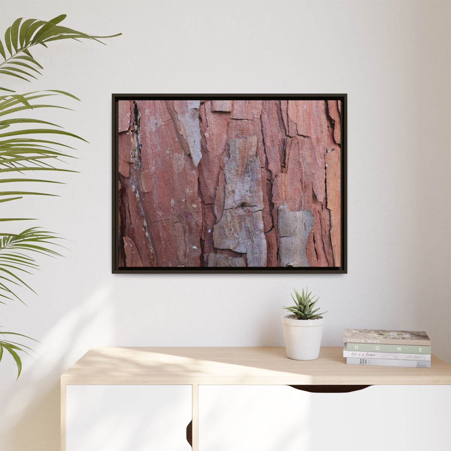 Peeling Bark - Unique Stretched Canvas Wall Art