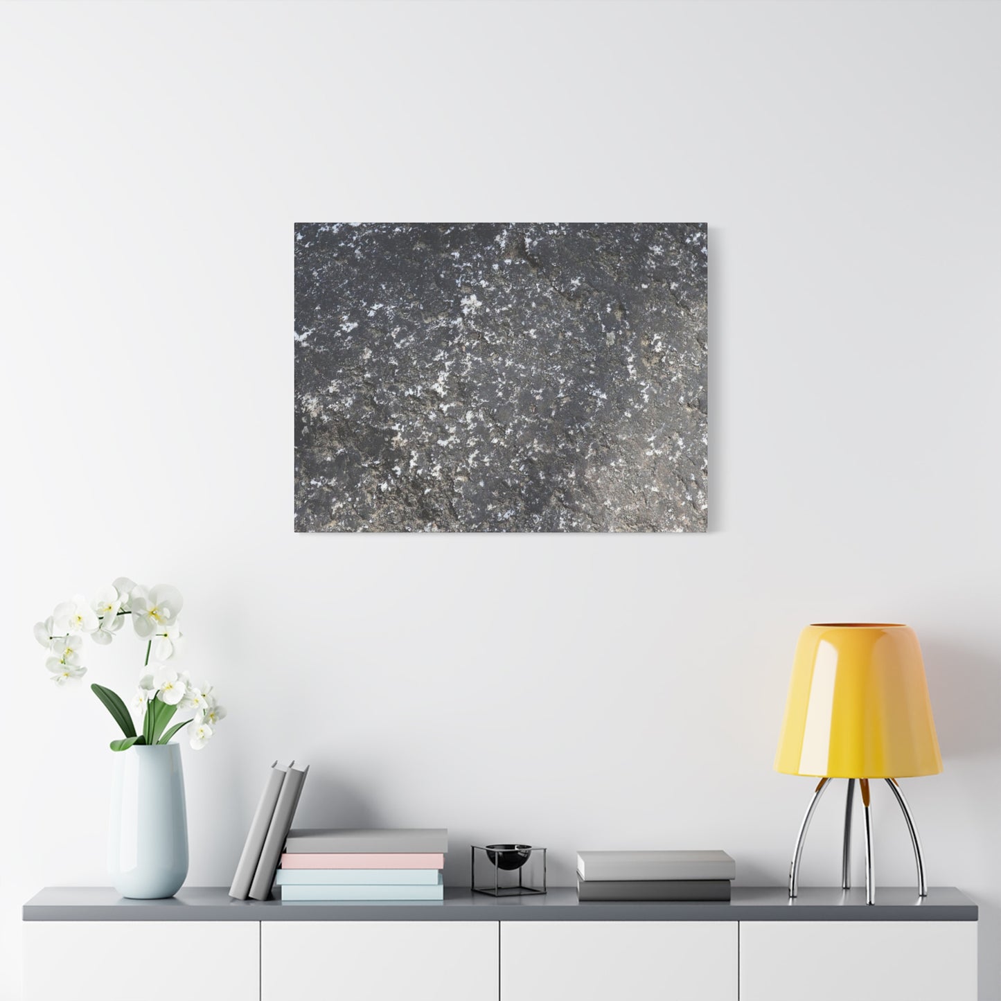 Cosmic Dust Fragments - Unique Frameless Canvas Wall Art