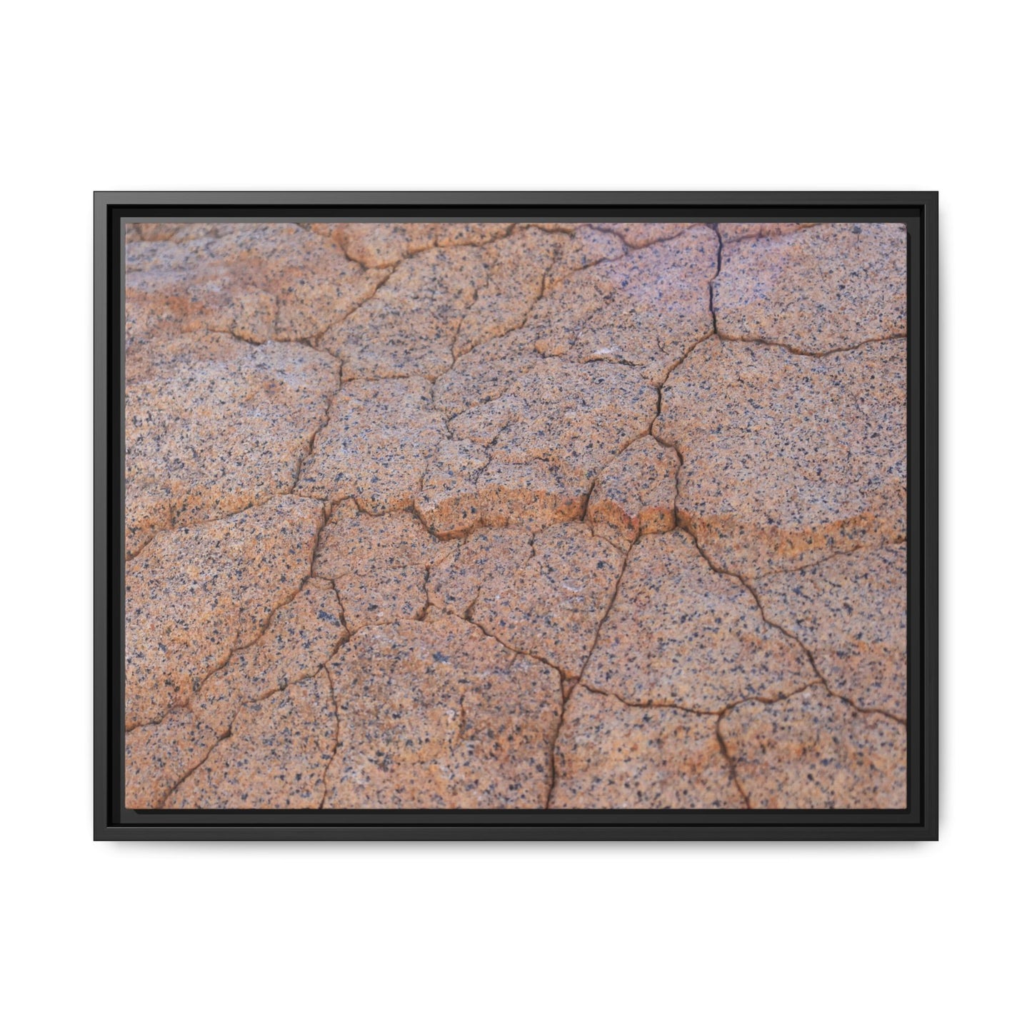 Fragmented Earth - Unique Stretched Canvas Wall Art